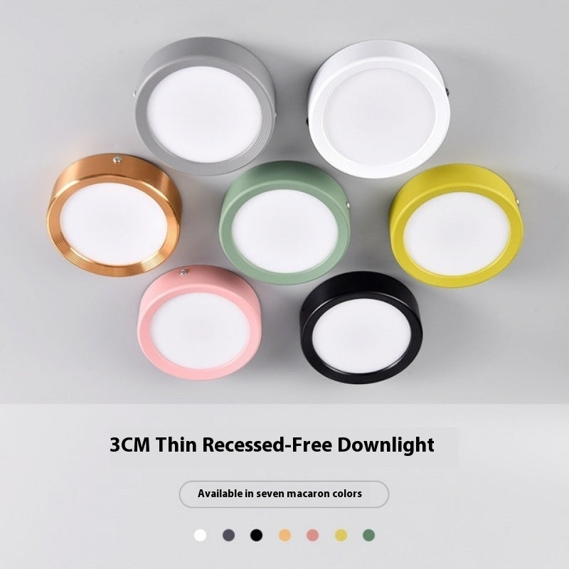 Led Ultra-thin Surface Mounted Downlight Bedroom Aisle Light