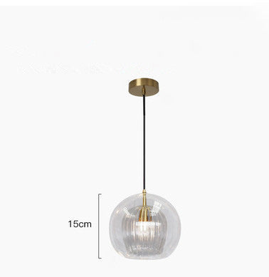 Simple Glass Single Head Small Droplight