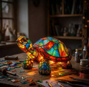 New Handmade Colorful Resin Mosaic Lamp